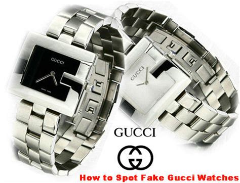 how to spot a gucci watch.